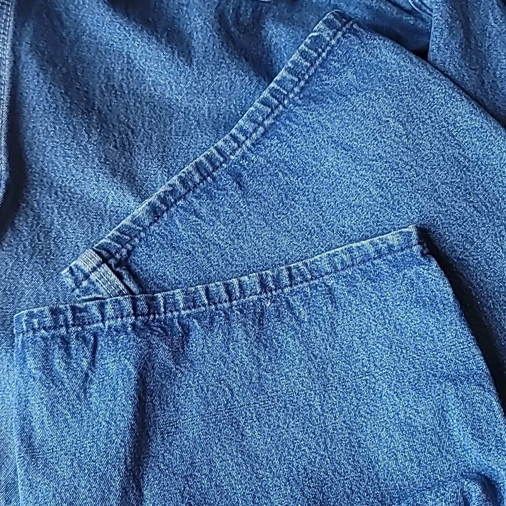 carhartt Men Vintage Workwear Overalls Loose Fit Carpenter Blue Jean 42x32 EUC - Picture 15 of 16
